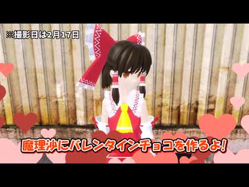 バレンタインなので魔理沙にチョコあげてみた!【GMOD ゆっくり実況】