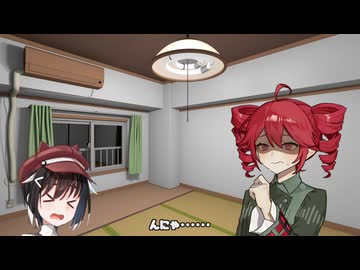 【重音テトとムギの重ねすぎプレイ】重音バーガーと猫　2段目【創作ハンバーガー堂】