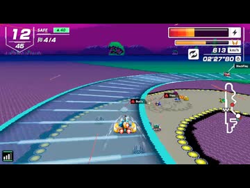 ハンドルアシストの練習中に2位【F-ZERO99】