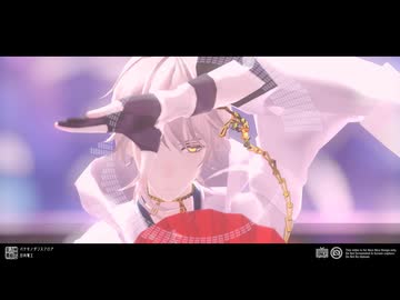 【MMD刀剣乱舞】鶴丸さんに舞扇で華麗に舞って頂いたら似合いすぎてた「バケモノダンスフロア」【さぽ式鶴丸国永】