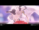 【MMD刀剣乱舞】鶴丸さんに舞扇で華麗に舞って頂いたら似合いすぎてたバケモノダンスフロア【さぽ式鶴丸国永】