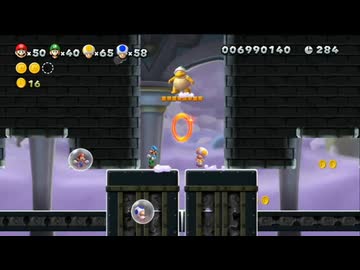 【劇団Boss】いよいよwiiuのゲームに手を出す【NewスーパーマリオブラザーズWiiU】part42