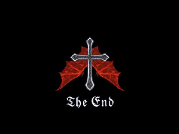 【TAS】キャッスルヴァニア 暁月の円舞曲 "game end glitch" in 04:41.896