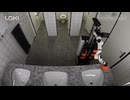 ホモと見る人間から仕事を奪うトイレ掃除ロボ