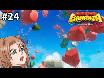 ビッグスイカ、爆散！【ドンキーコングバナンザ】#24