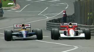 F1 1992モナコGP セナvsマンセル高画質版【三宅正治Ver】 - ニコニコ動画