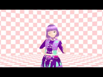 【MMDモデル配布あり】【MMDアイプリ】真実夜チィちゃんでチェリーポップ【VRoid_MMD】