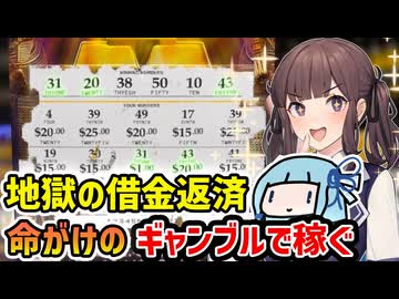 【KEEP GAMBLING】命がけのギャンブルでめちゃくちゃお金を稼いで10分で借金を返済する地獄のゲーム【VOICEROID実況】