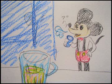 ミッキーマウス MickeyMouse 紙芝居・Papertalk　Episode01　Hottea Juice　EnglishVer.　