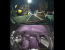 珍しいパープルの日産キャラバン・紫色の日産CARAVAN