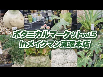 ボタニカルマーケットvol.5 inメイクマン浦添本店
