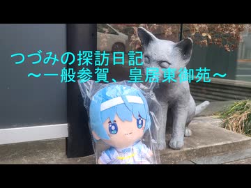 つづみの探訪日記～一般参賀、皇居東御苑～