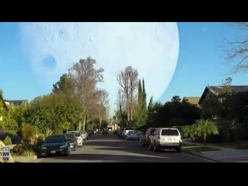 ホモと学ぶ月が落ちてきたらどうなるか