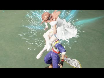 DOA6 ほのか vs エリオット　花嫁コス