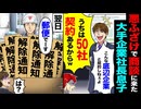 【スカッと】希望退職に俺とヤンキーの名前「中卒はお前らだけ」→本当に退職した結果…