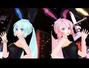 【ＭＭＤ】スイートマジック（Miku、Luka）