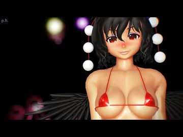 【東方MMD】射命丸文ちゃんがp.h.