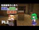 【Minecraft】動画編集初心者の鍛冶と農業と溶岩海 Pt.2【ゆっくり実況】