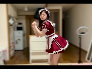 【踊ってみた】初心者がメイドコスプレで踊ってみたから温かい目で見て