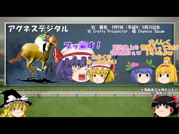 名馬解説　アグネスデジタルについて