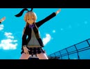 【MMD艦これ】UWQHD出力（ニコニコ非対応ｗ）　All Around The World　島風　由良