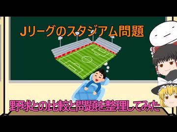【ゆっくり解説】Jリーグのスタジアム問題、どうすればいいかを考察