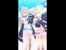 FUWAMOCO「Sparkle」#shorts 【MMD】【ホロライブEN】‪          @FUWAMOCOch
