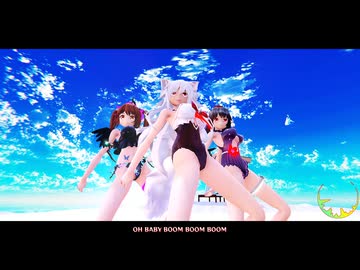 【東方MMD】　KILLER B　　　大きなてんぐおねいさん