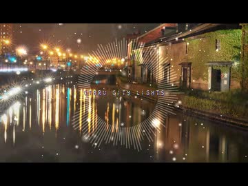 Otaru City Lights　小樽の町の灯
