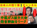 【安住は卑怯者！藤原が猛口撃】中道ガス抜き大会に安住淳が出ないことに怒り心頭の藤原が大会の内容を克明に報告「安住も馬淵も逃げた！」と報告し安住の反応が待たれるところだが野田は逃げの一手