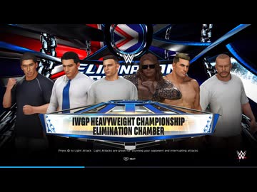 迫真日本プロレス　エリミネーション・チェンバーの裏技.wwe2k25