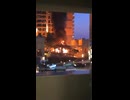 More views of the incident on the Palm, Dubai.  Sources now saying it was a drone