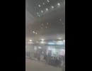 Dubai Airport after it was hit by Iranian drone strike.  Several people were injured.
