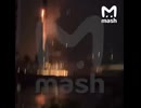 The famous Burj Al Arab hotel in Dubai was just hit by an Iranian drone/missile.