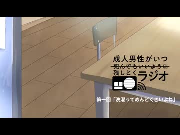 第一回「洗濯ってめんどくさいよね」
