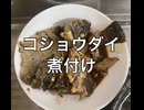 コショウ　ダイ　三枚おろし　煮付け　料理　してみた