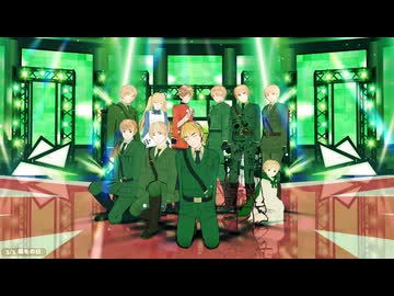 【APヘタリアMMD】Help me!!【眉毛の日】