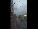 傘の下：Under an umbrella