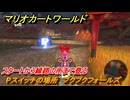 マリオカートワールド　Pスイッチの場所　プクプクフォールズ　スタートから線路の所まで登る　＃３０７　【MARIOKART WORLD】