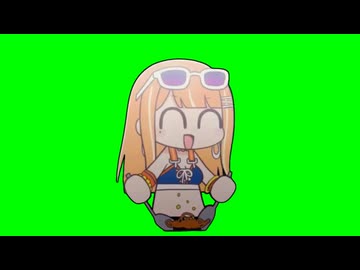 焼きそばを焼くセミブルー清夏GB