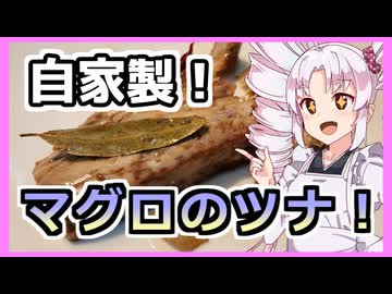 実は家でも出来る！？自家製ツナ！！！【ついなちゃんの簡単料理】
