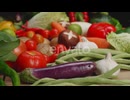 Vibrant Display of Garden Vegetables