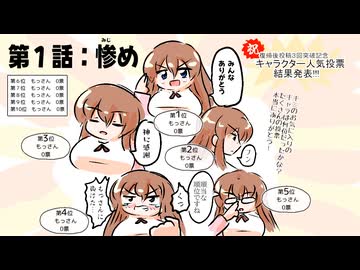 【マンガ動画】もっちー漫画劇場第１話「惨め」【ゆっくり劇場】