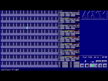ym2151音源でスーパーR-TYPEのSOLITARY FLIGHT