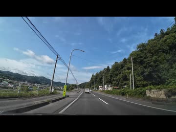 山形　残雪の月山等を眺めに行くドライブ29　朝日町方面へ　2025　0628