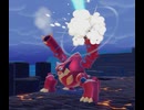 【ぽこあポケモン】ボルケニオンとの出会い ゴツゴツやまの街に花火を打ち上げる