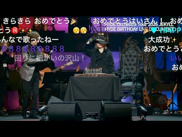 HYDE BIRTHDAY Concert Documentary