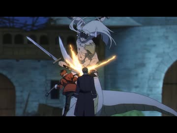 ゲナウとシュタルクと神技のレヴォルテ　とゲナウの「黒金の翼を操る魔法（ディガドナハト）」
