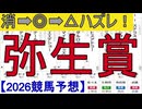 【競馬予想】2026「弥生賞ディープインパクト記念(GⅡ)」
