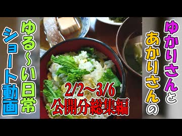 【VOICEROID劇場】ゆかりさんの日常　ショート動画 2/2～3/6公開分総集編